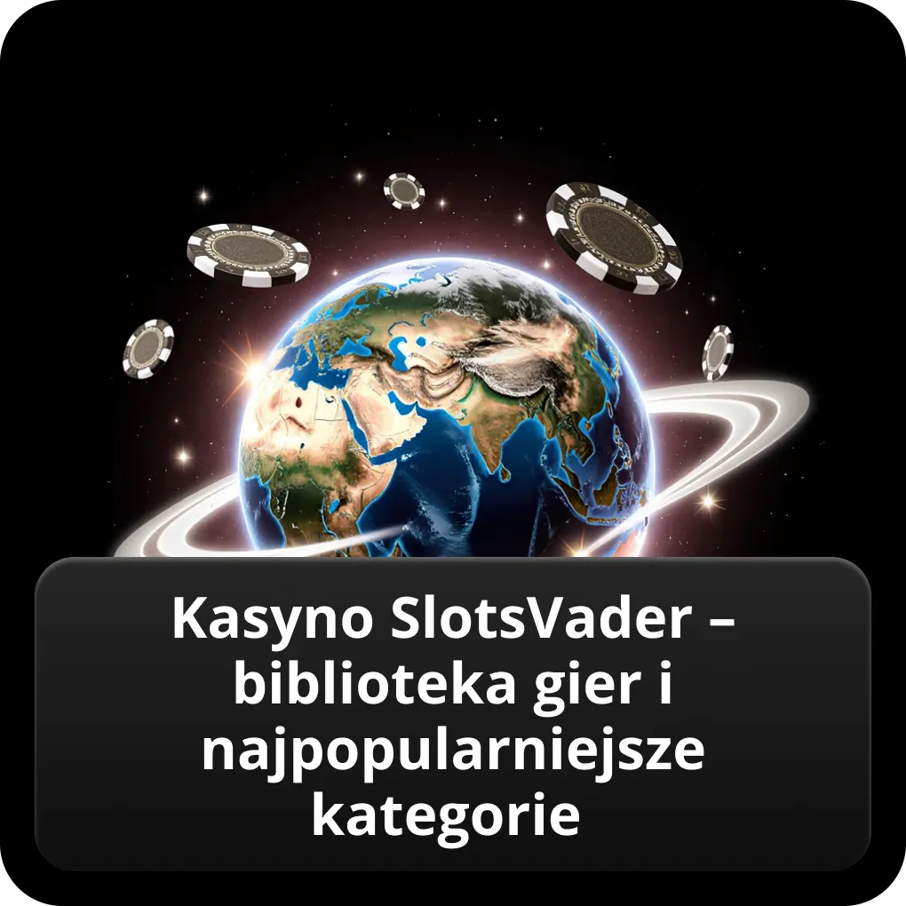 Kasyno SlotsVader – biblioteka gier i najpopularniejsze kategorie
